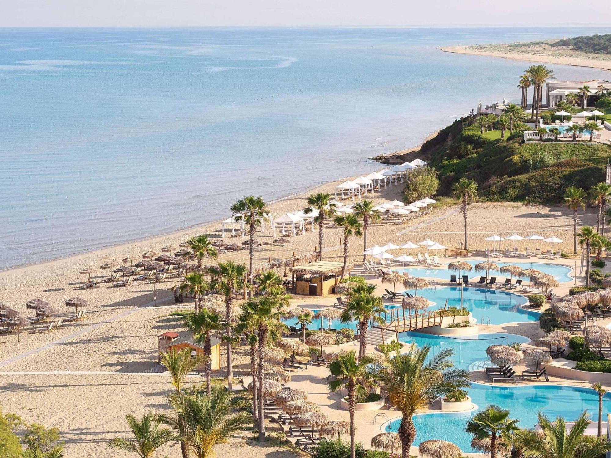 Grecotel Luxme Oasis At Riviera Olympia & Aqua Park Loutra Killinis Exterior foto